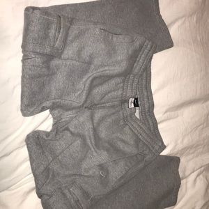 Nike grey cargo sweatpants